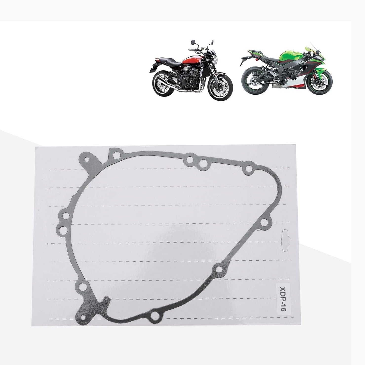 GOOFIT Stator Generator Crankcase Cover Gasket Replacement for Z ZR Z900RS ZX Z ZR KLZ VES 1000