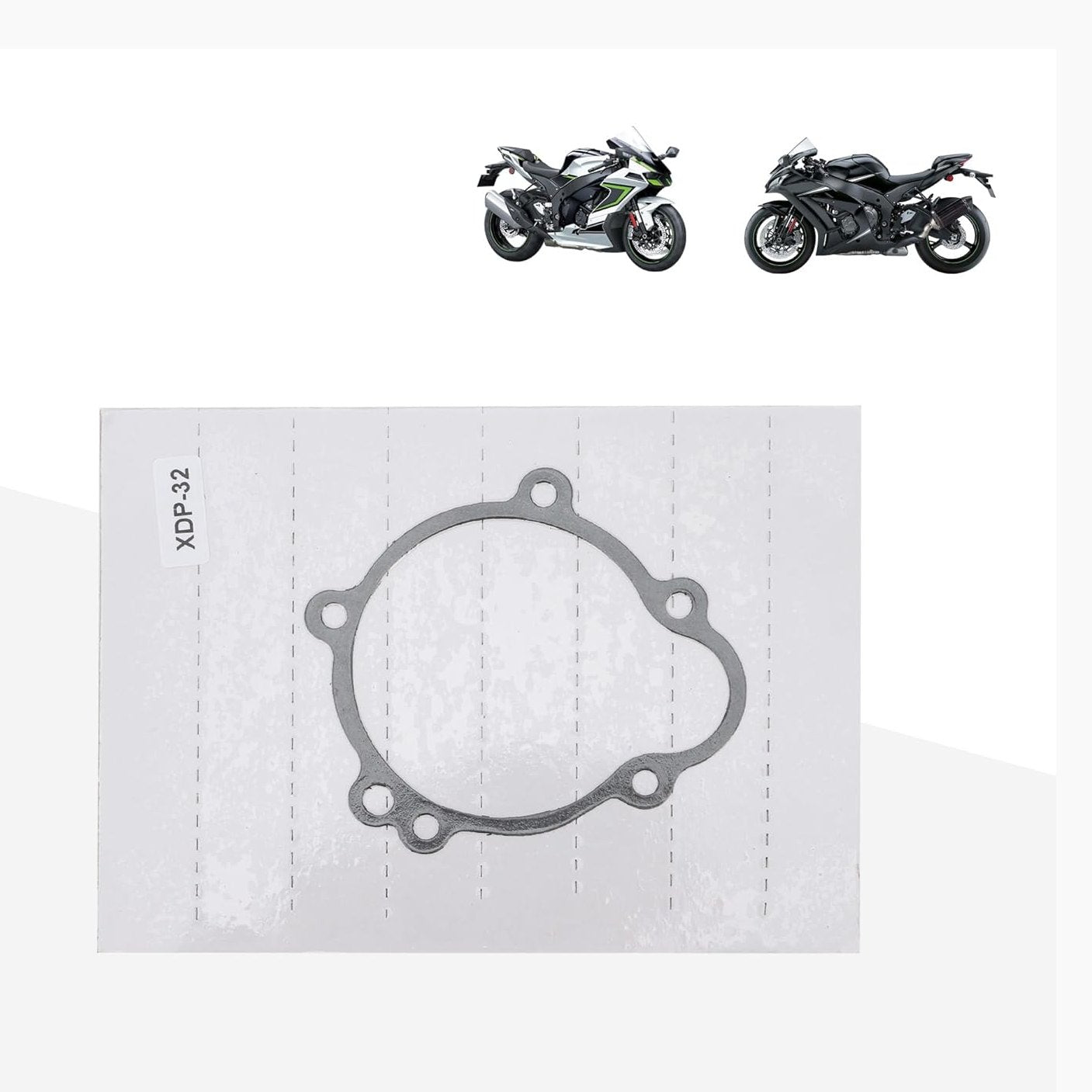 GOOFIT Stator Generator Crankcase Cover Gasket Replacement for ZX10R ZX-10R 04-05