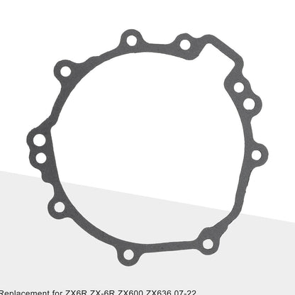 GOOFIT Stator Generator Crankcase Cover Gasket Replacement for ZX6R ZX-6R ZX600 ZX636 07-22