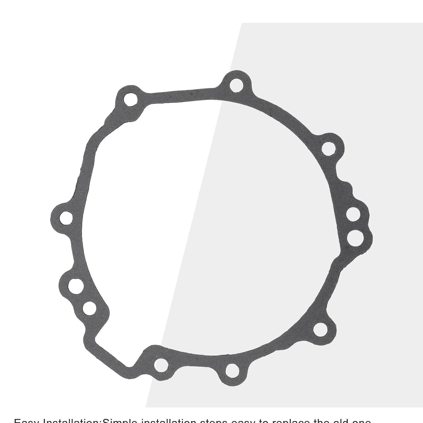 GOOFIT Stator Generator Crankcase Cover Gasket Replacement for ZX6R ZX-6R ZX600 ZX636 07-22