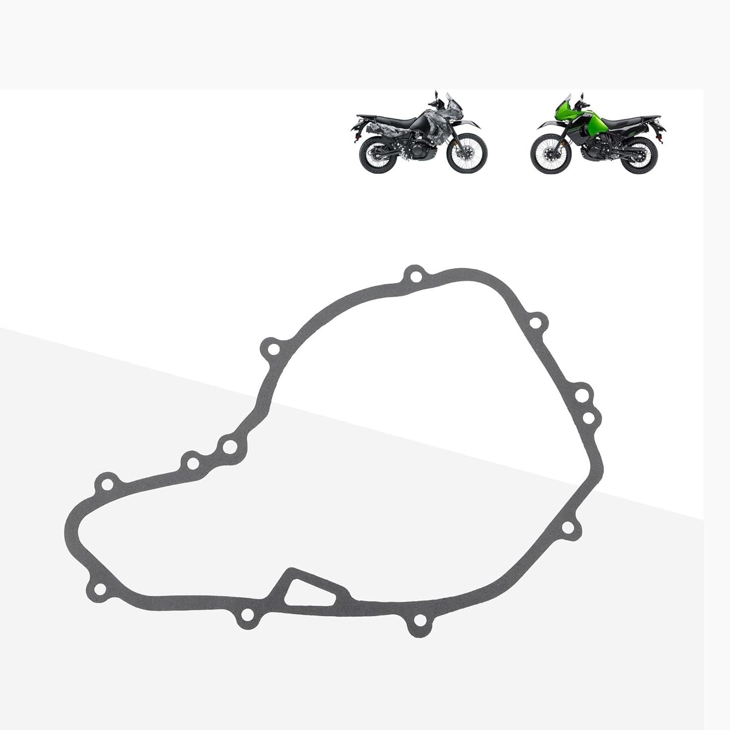 GOOFIT Motorcycle Stator Magneto Generator Cover Gasket Replacement for KLR650