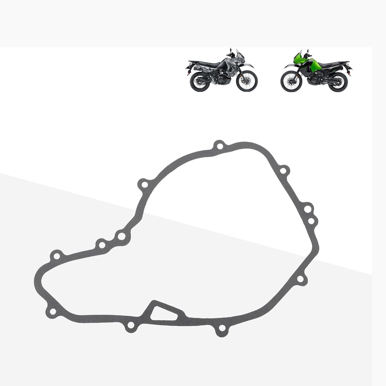 GOOFIT Motorcycle Stator Magneto Generator Cover Gasket Replacement for KLR650