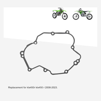 GOOFIT Motorcycle Stator Magneto Generator Cover Gasket Replacement for KLX450R KLX450 R 2008-2023