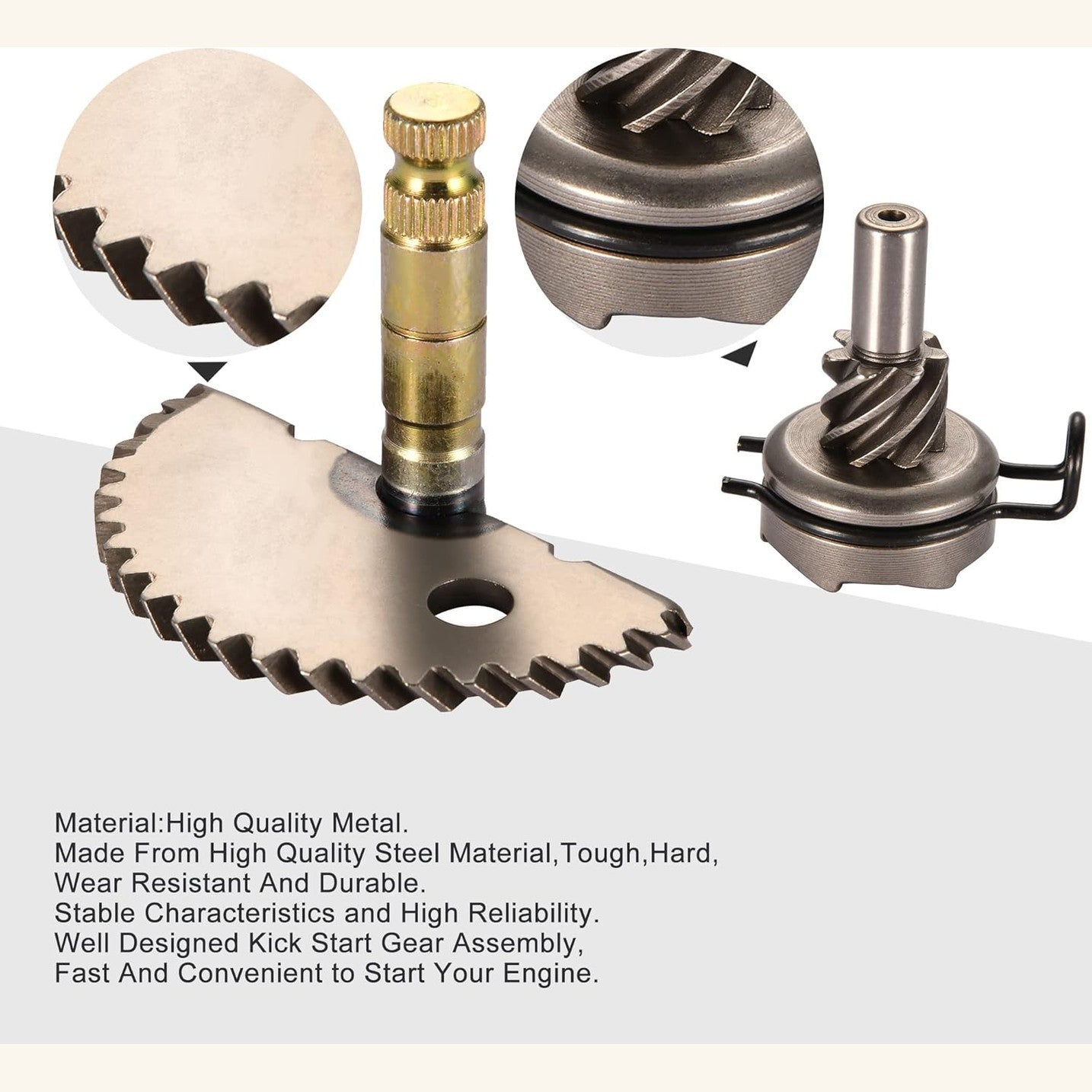 Kick Start Gear Shaft Kit For GY6 50cc 60cc 80cc Motors Scooter