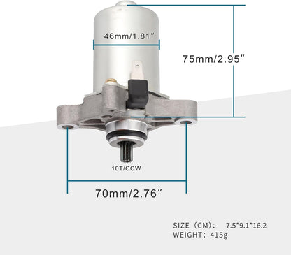 Kymco SYM Jet Filly 50 Starter Motor 10T CCW | 31210-GAK-9000