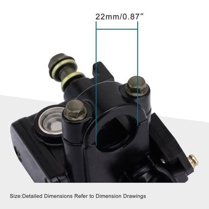 Left Upper Disc Brake Pump for 50cc-250cc ATV Go Kart Dirt Bike