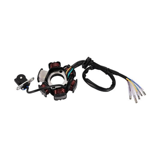 Magneto Stator 6-Pole 5-Wire for GY6 50cc-125cc ATV Scooter Dirt Bike