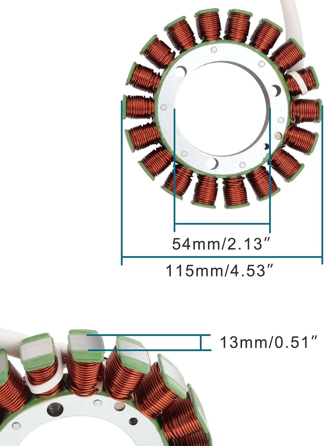 Magneto Stator Coil for Hisun 550 750 HS550 HS750 Vecto | 31120-007G-0000