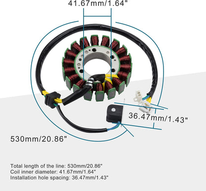 Magneto Stator Coil for Honda CN250 Helix & CH250 Elite 1985-2007