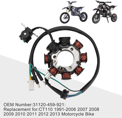 Magneto Stator Coil for Honda CT110 Postie Bike 1991-2013 | OEM 31120-459-921