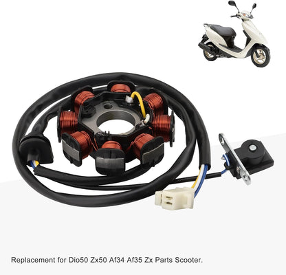 Magneto Stator Coil for Honda Dio 50 ZX50 AF34 AF35 1994-2003