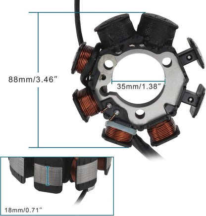 Magneto Stator Coil for Honda XR250R 1996-2004 | 31120-KCE-671