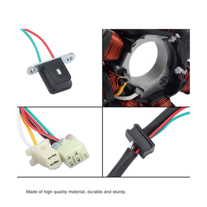 Magneto Stator Coil for Husqvarna TE TC SMR TXC 250 450 2005-2010 | 8-Pole 84mm