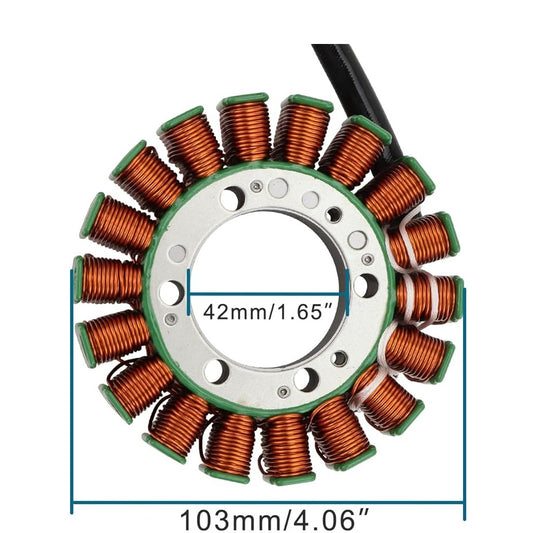 Magneto Stator Coil for Kawasaki Ninja ZX-6R ZX-6RR Z1000 2003-2006 | 21003-0001