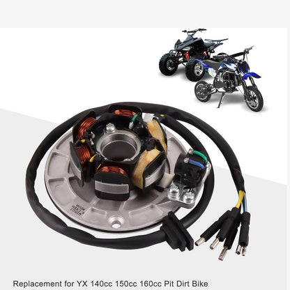 Magneto Stator & Flywheel Rotor Kit for YX 140cc, 150cc, 160cc Pit Dirt Bike