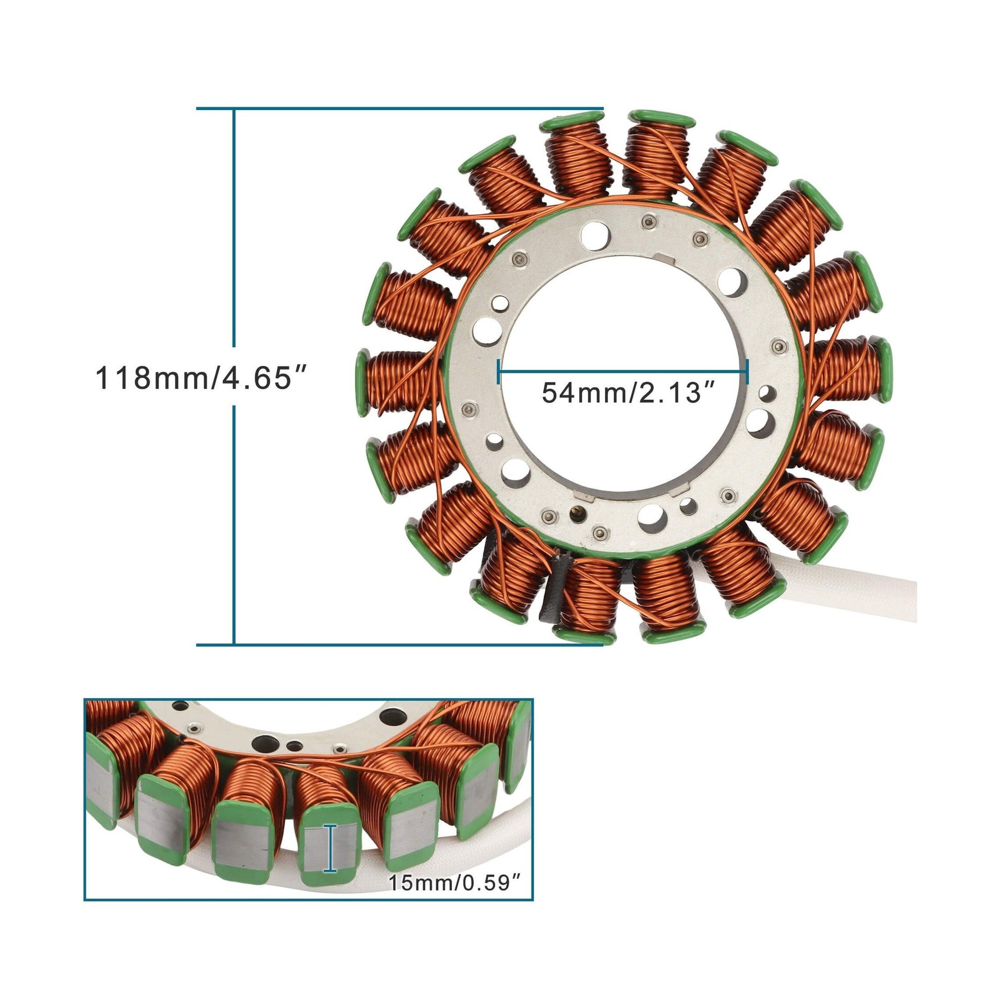 Magneto Stator for Arctic Cat 550 700 1000 MudPro Prowler TRV | OEM 0802-041