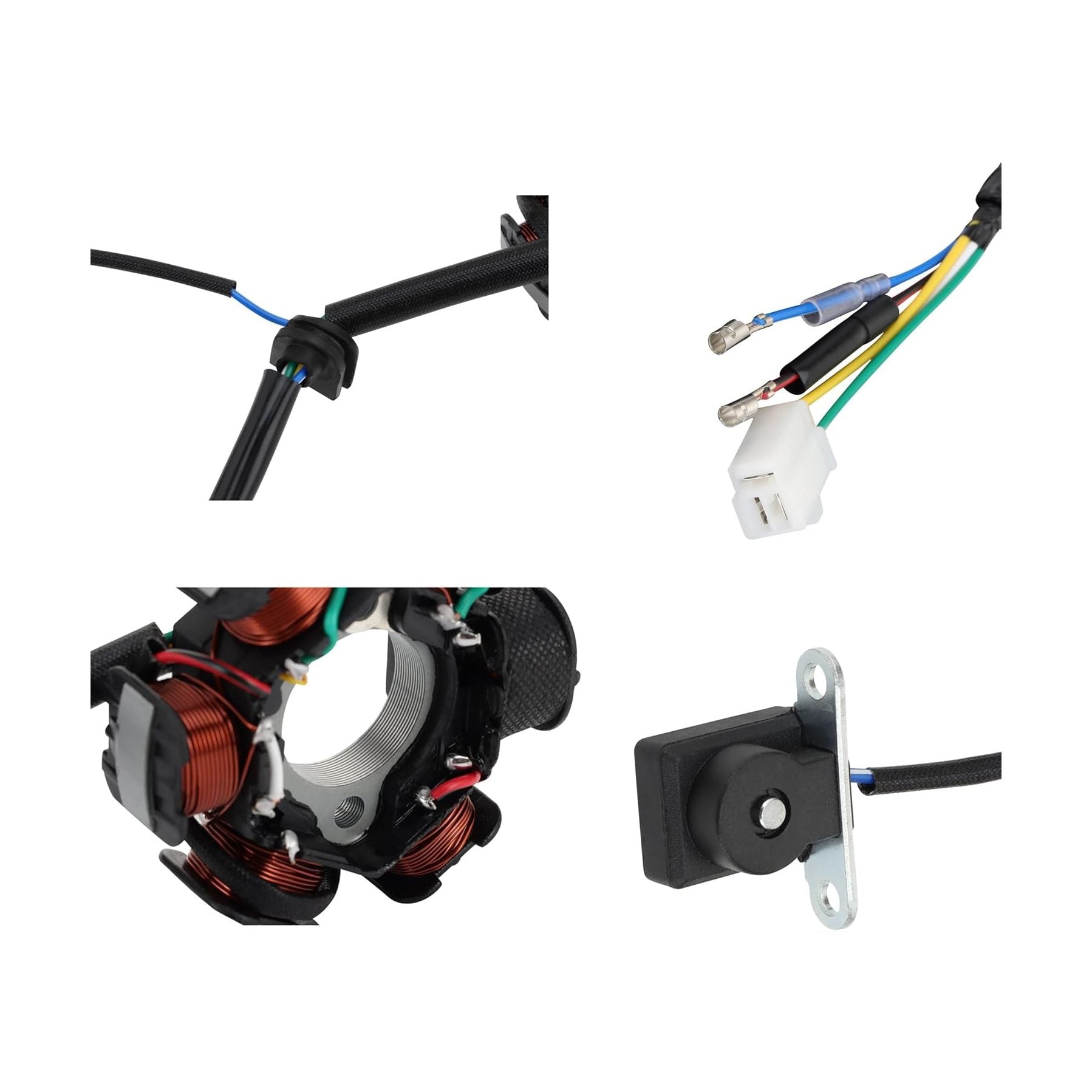 Magneto Stator for GY6 50cc-125cc | 5-Wire 6-Coil