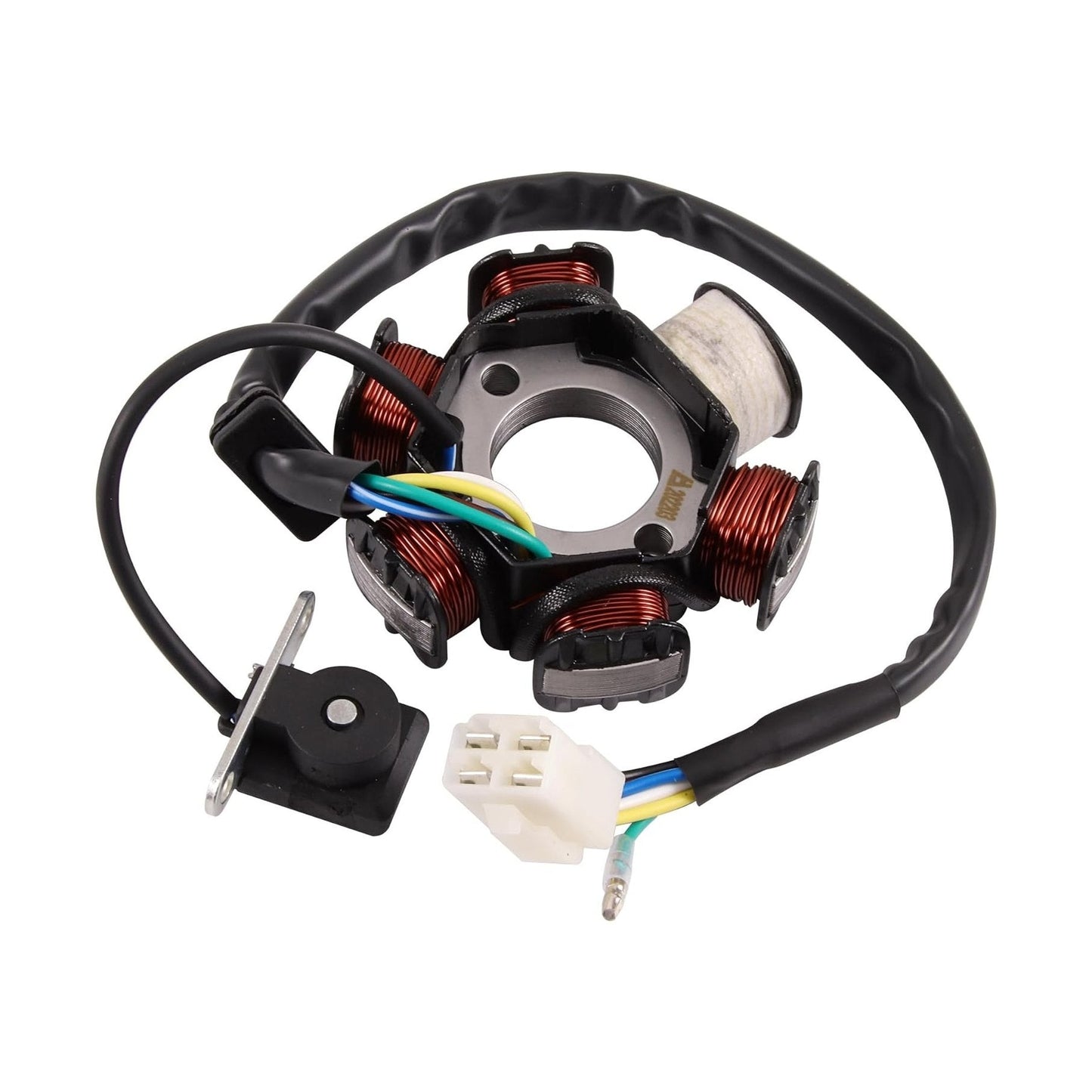 Magneto Stator for GY6 50cc-125cc ATV Scooter | 5-Wire AC Half-Wave Female Plug