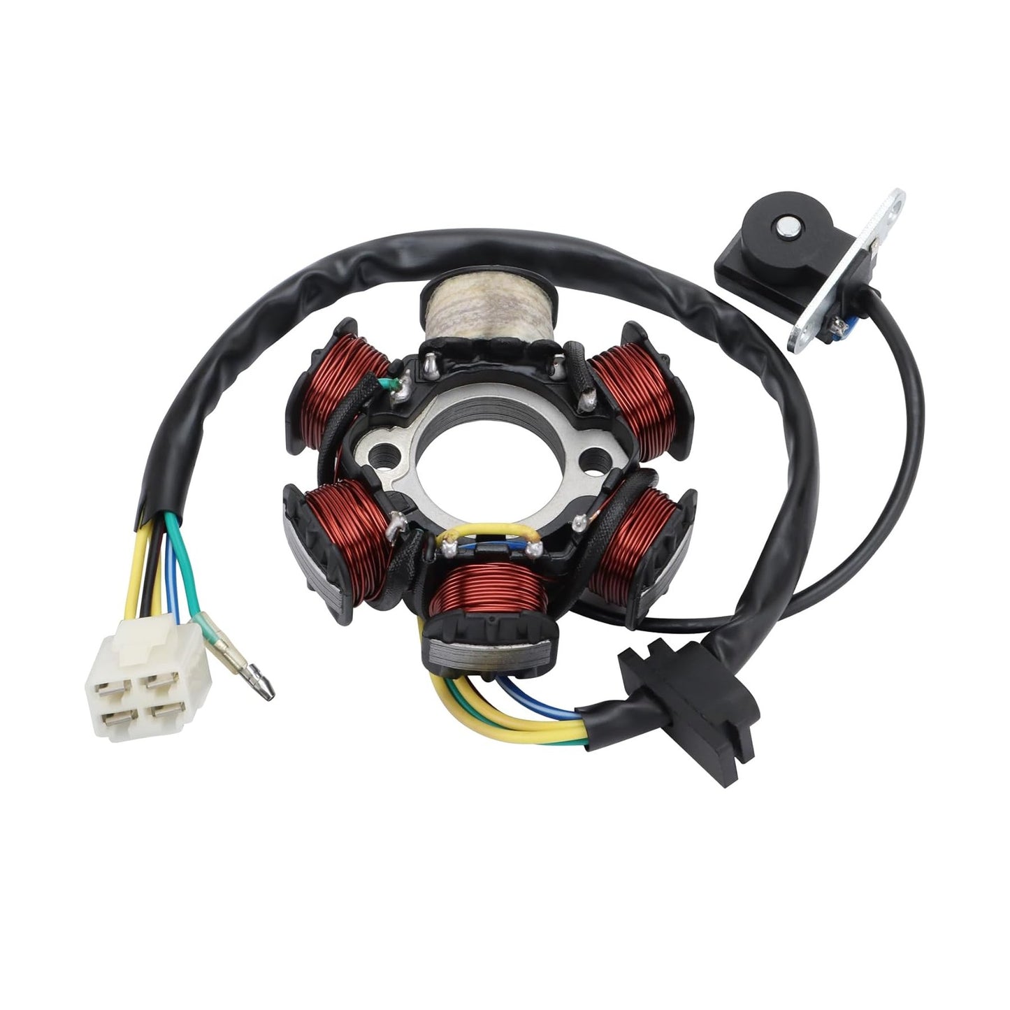 Magneto Stator for GY6 50cc-125cc Scooter ATV | 5-Wire 6-Coil Full Wave