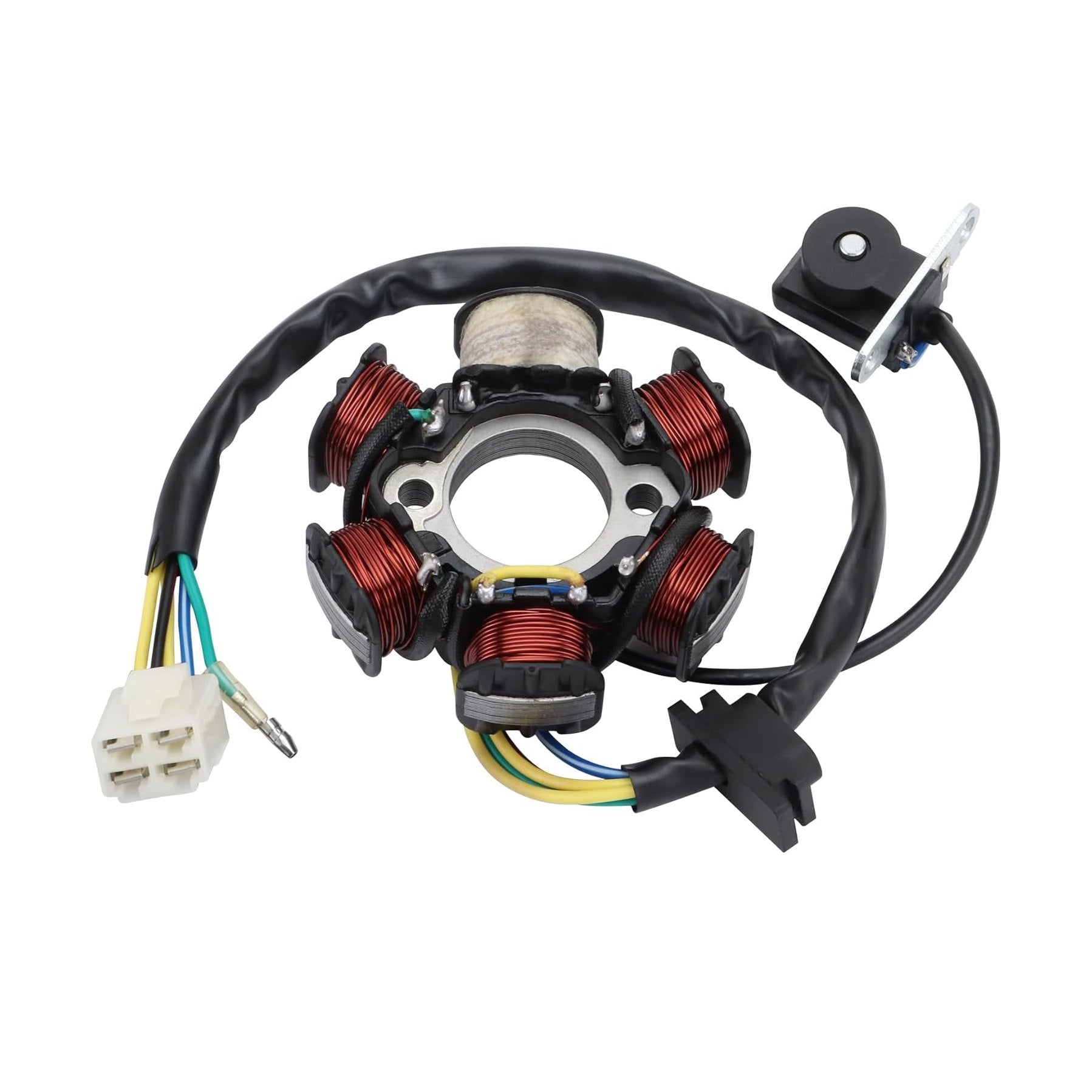 Magneto Stator for GY6 50cc-125cc Scooter ATV | 5-Wire 6-Coil Full Wave