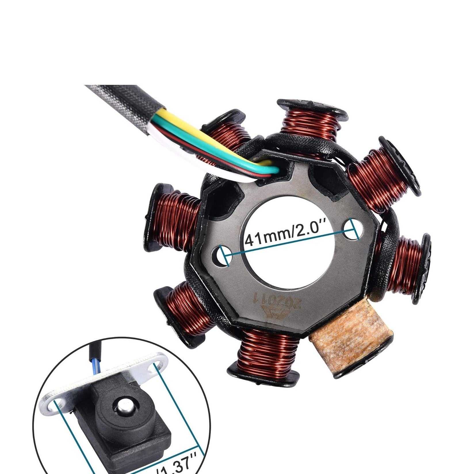 Magneto Stator for GY6 50cc-150cc Scooter Scooter ATV Go Kart