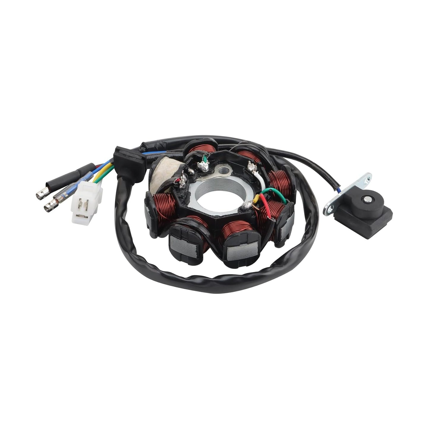 Magneto Stator for GY6 50cc 60cc 80cc Scooter ATV | 5-Wire AC 8-Pole