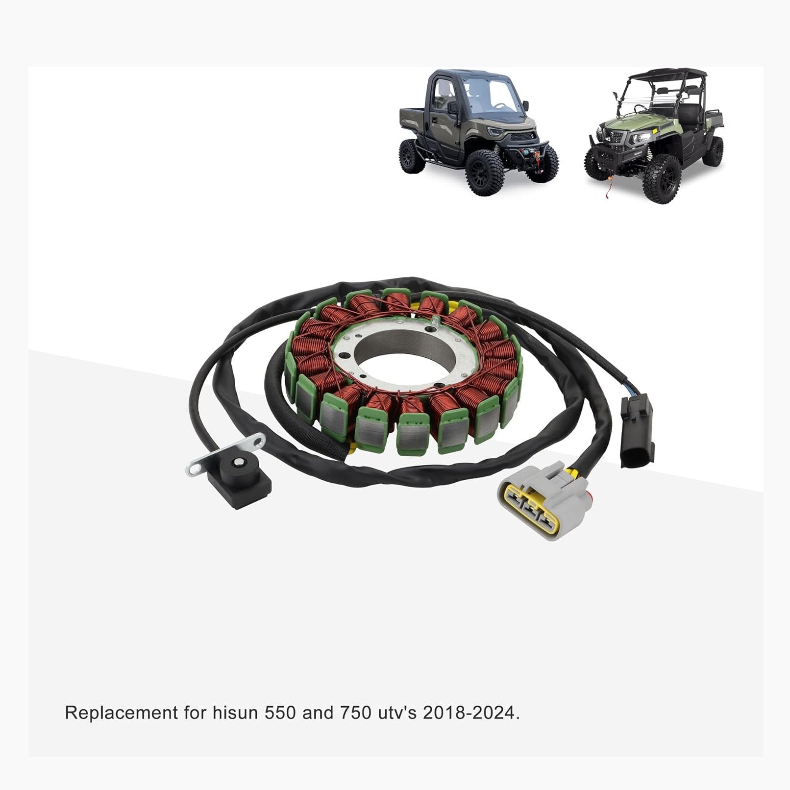 Magneto Stator for HiSUN Sector 550 & 750 UTV 2018-2024 | 31120-007G-0200
