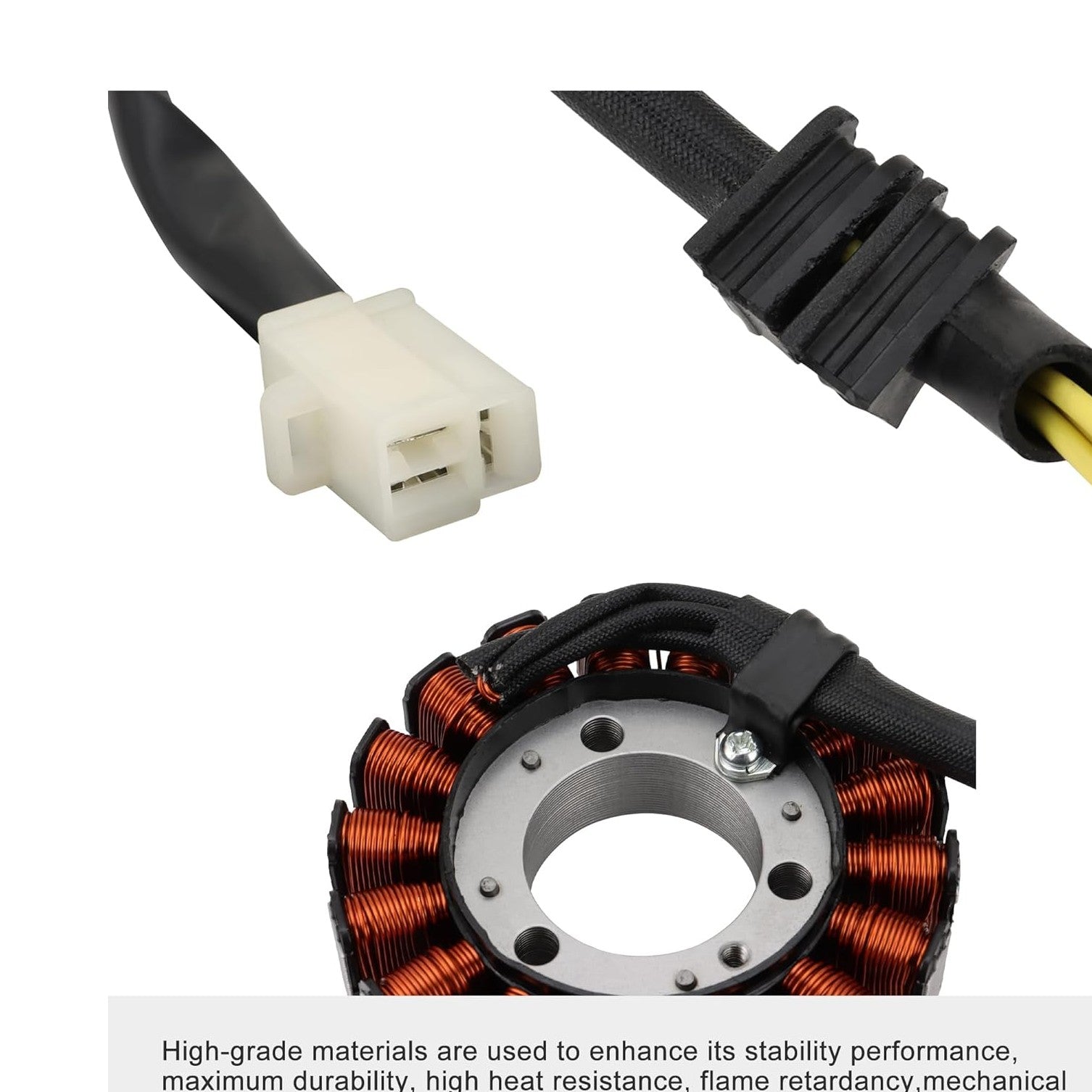 Magneto Stator for Honda CBR250R MC19 1988-1989 | 93mm Outer Diameter