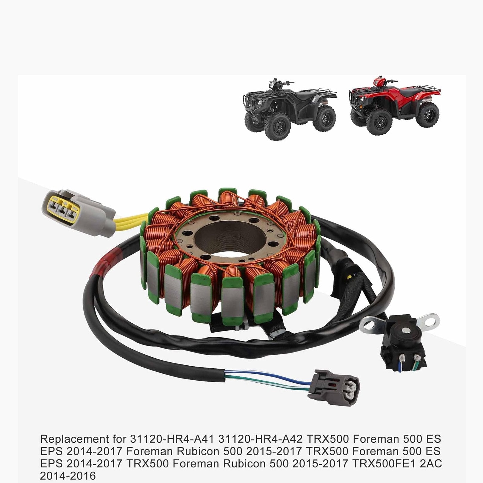 Magneto Stator for Honda TRX500 Foreman & Rubicon 2014-2017 | OEM 31120-HR4-A42