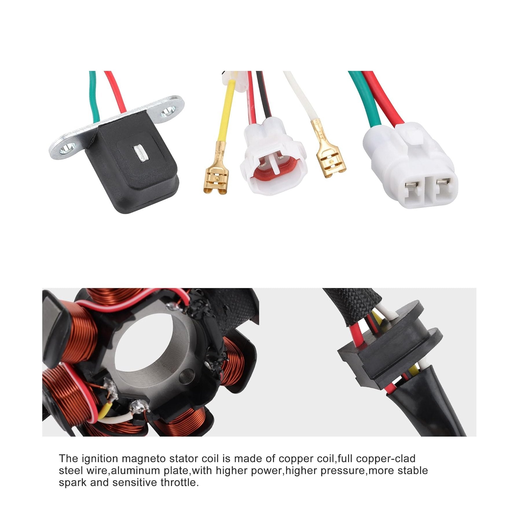 Magneto Stator for KTM 250 EXC-F, 300 XC-W, 400 XC-W, 250 XC | 59039104000