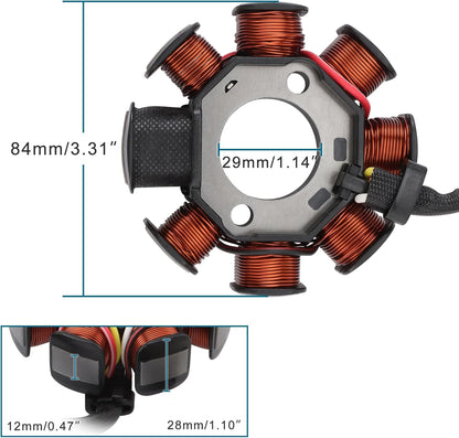 Magneto Stator for KTM 250 EXC-F, 300 XC-W, 400 XC-W, 250 XC | 59039104000