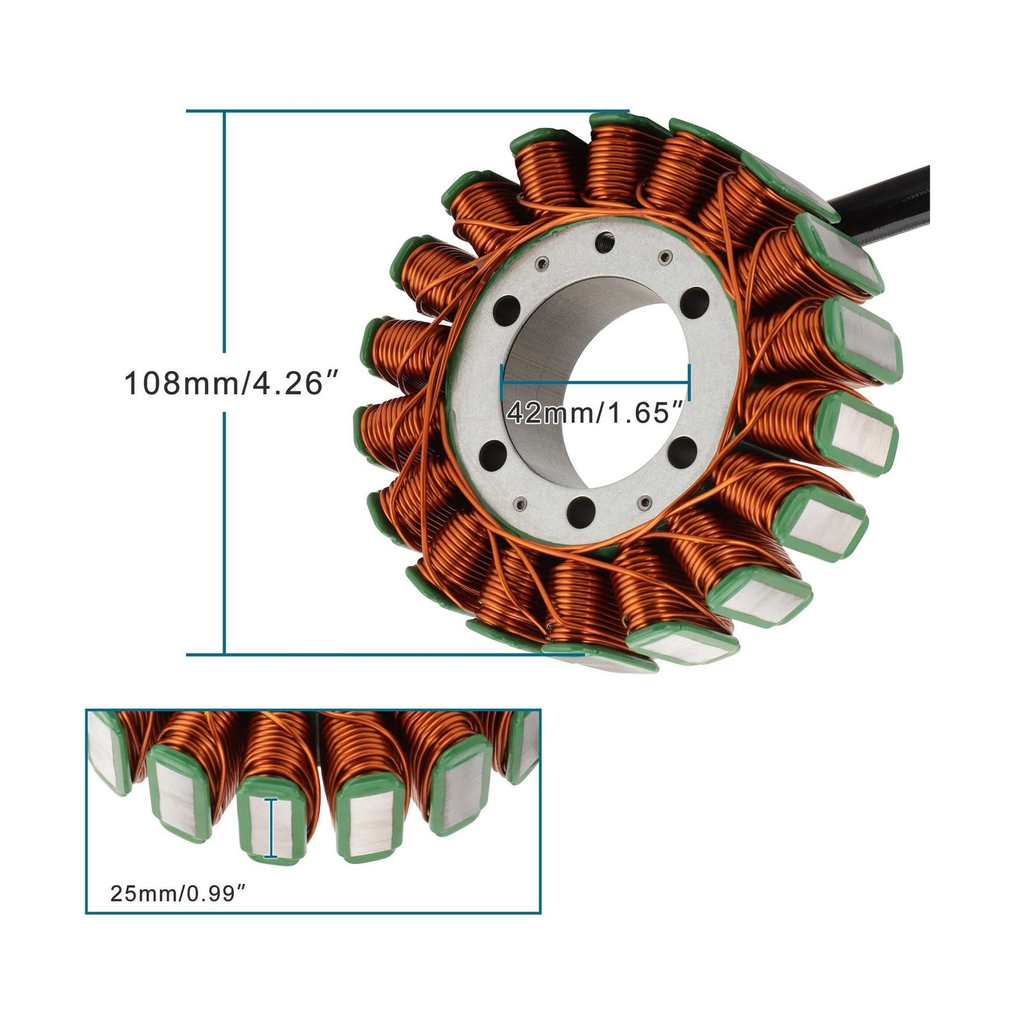 Magneto Stator for Polaris Ranger, RZR, Sportsman 700/800 EFI 2006-2017