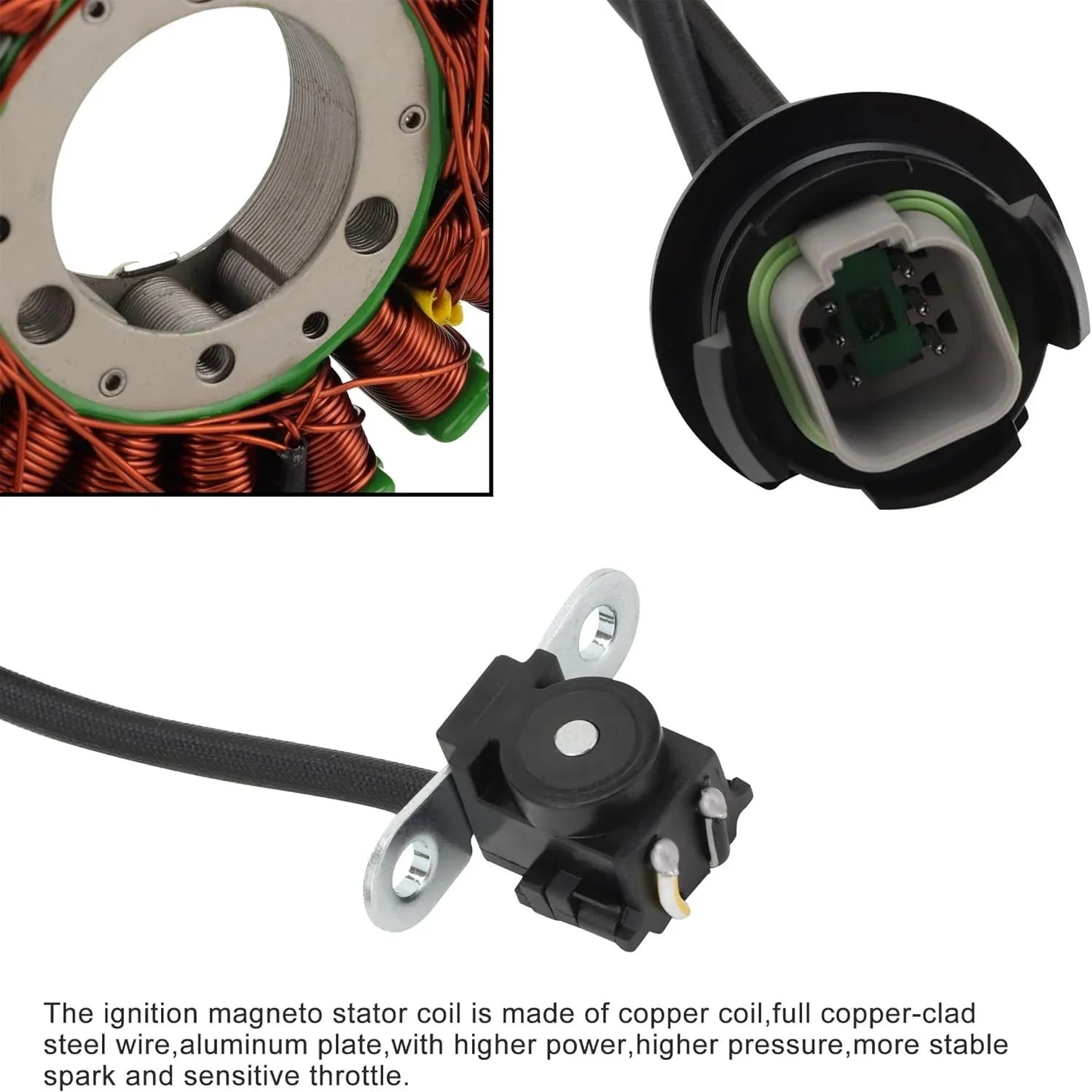 Magneto Stator for Sea-Doo 800 951 GTX GSX SPX RX XP (1995-2003) | 420886588 - goofitmoto
