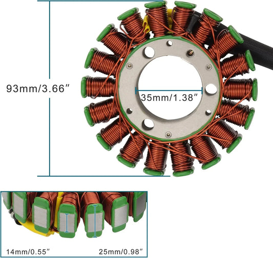 Magneto Stator for Sea-Doo 800 951 GTX GSX SPX RX XP (1995-2003) | 420886588 - goofitmoto