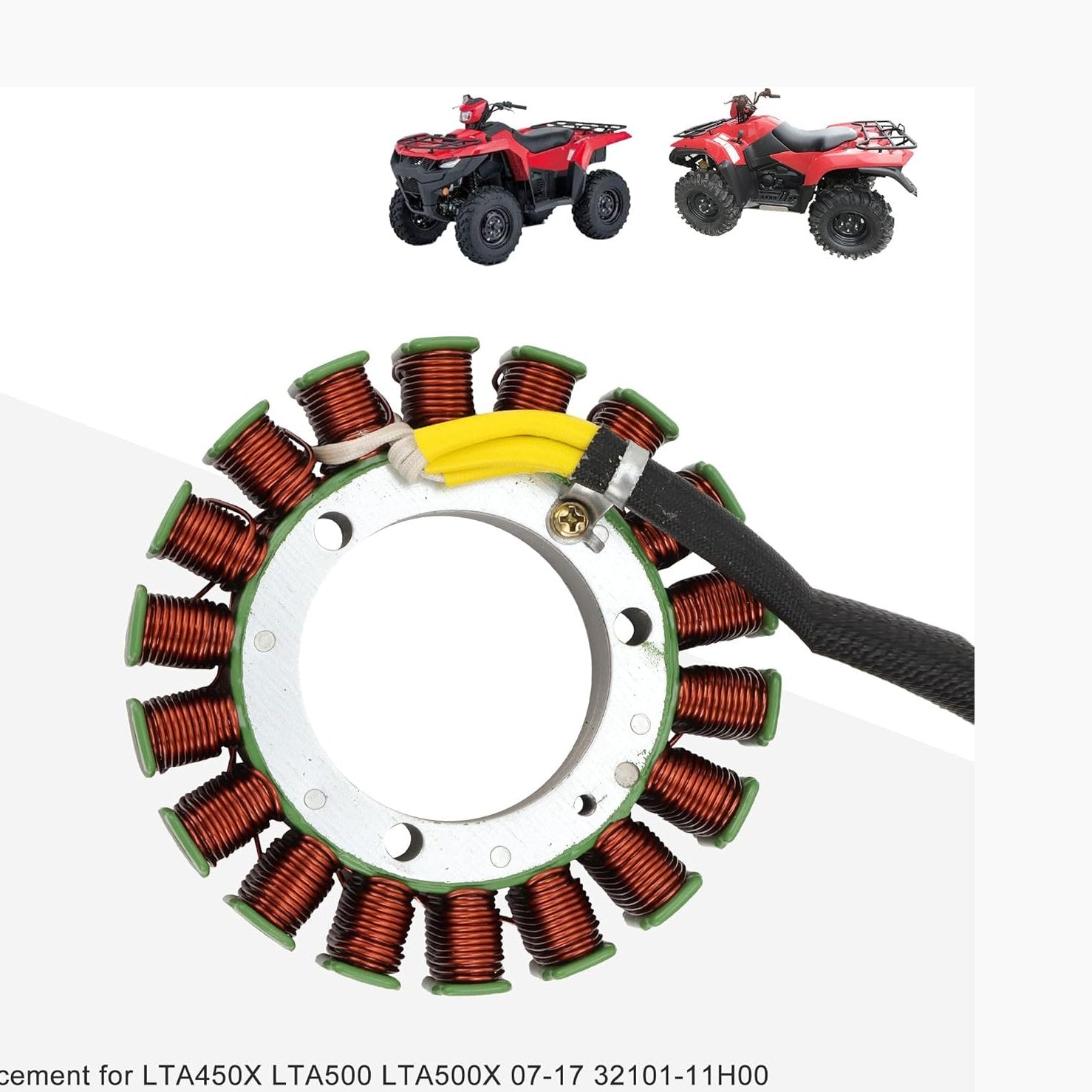 Magneto Stator for Suzuki LTA450X LTA500X King Quad | OEM 32101-11H00