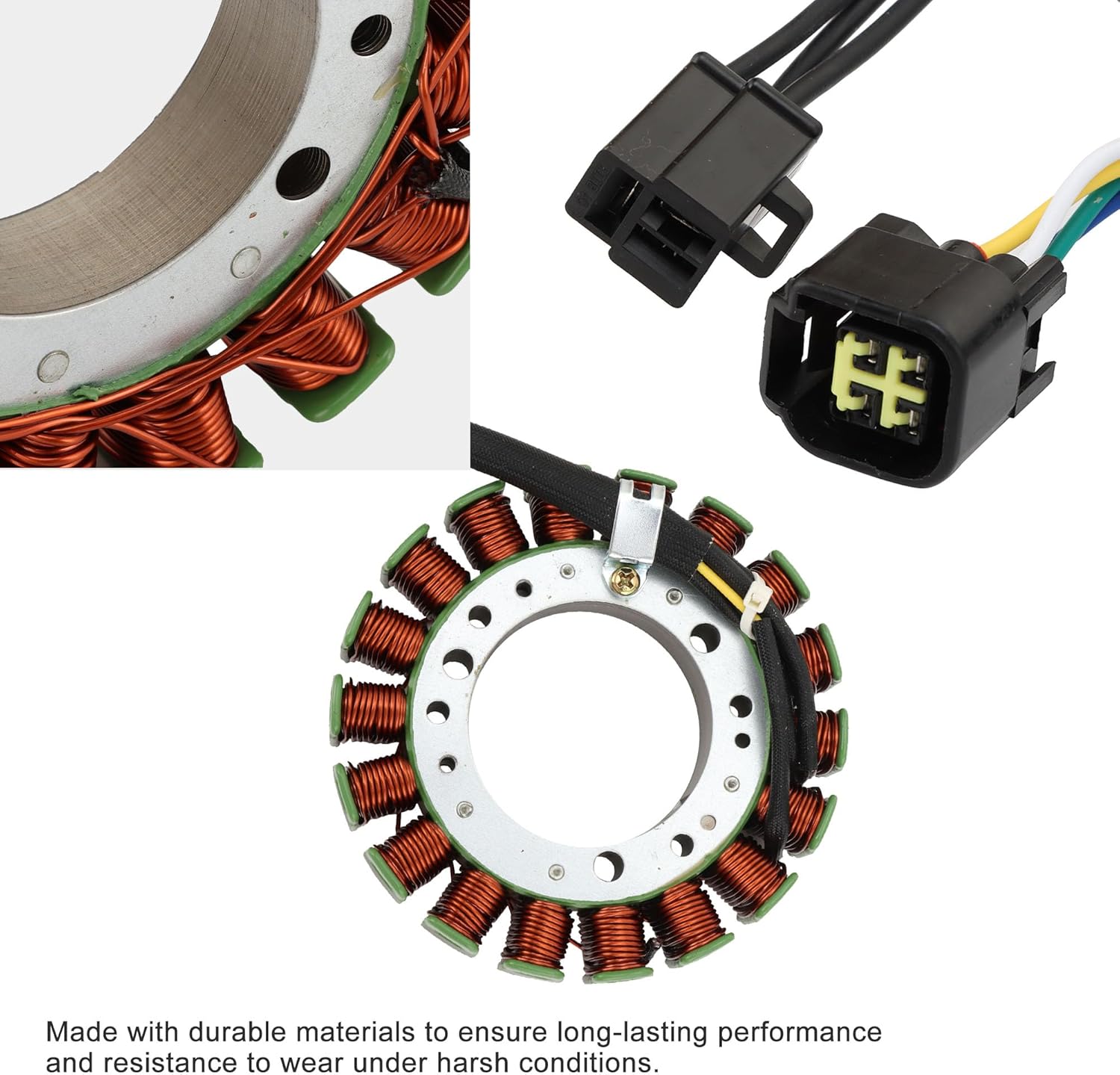 Magneto Stator for Suzuki QuadRunner 500 & QuadMaster 500 1998-2002 | 32101-09F00