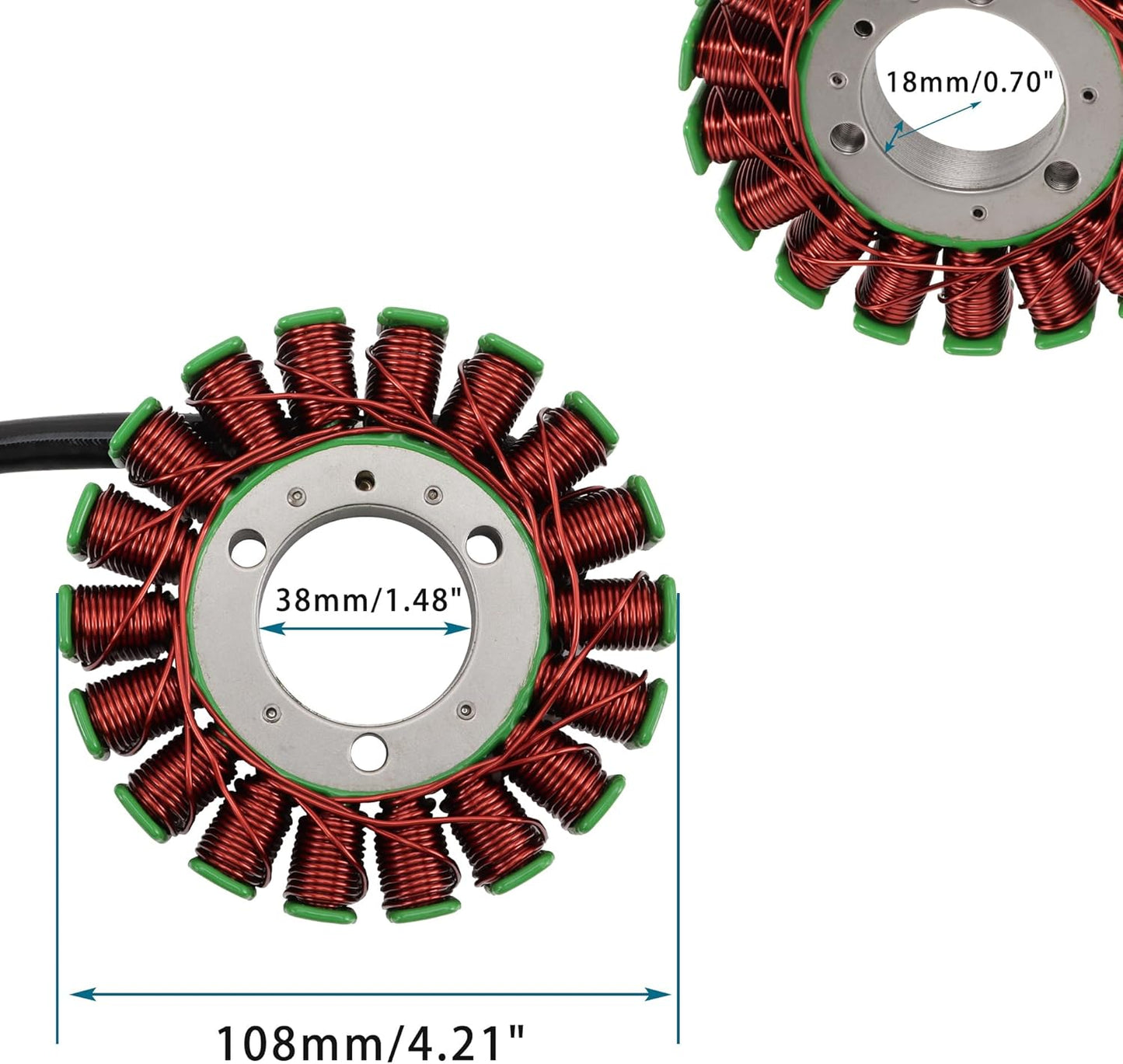 Magneto Stator for Suzuki SV650 & DL650 V-Strom 1999-2002 | OEM 32101-19F00