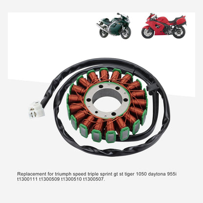 Magneto Stator for Triumph Speed Triple, Tiger 1050, Sprint GT/ST | OEM T1300111