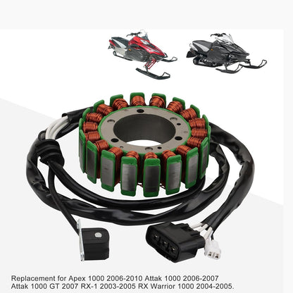 Magneto Stator for Yamaha Apex 1000 Attak RX-1 RX Warrior 2003-2010