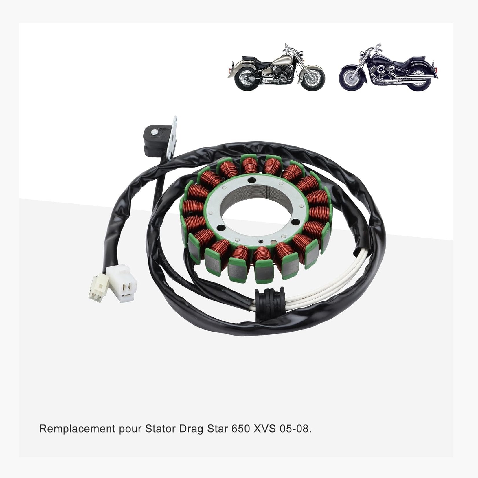 Magneto Stator for Yamaha Drag Star 650 XVS 2005-2008