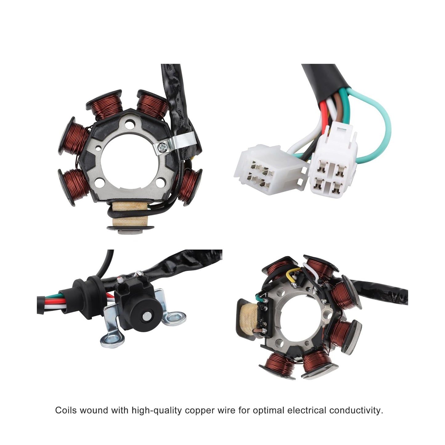 Magneto Stator for Yamaha TT-R125E TT-R125L 2003-2017 | 5HP-85510-10-00