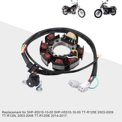 Magneto Stator for Yamaha TT-R125E TT-R125L 2003-2017 | 5HP-85510-10-00