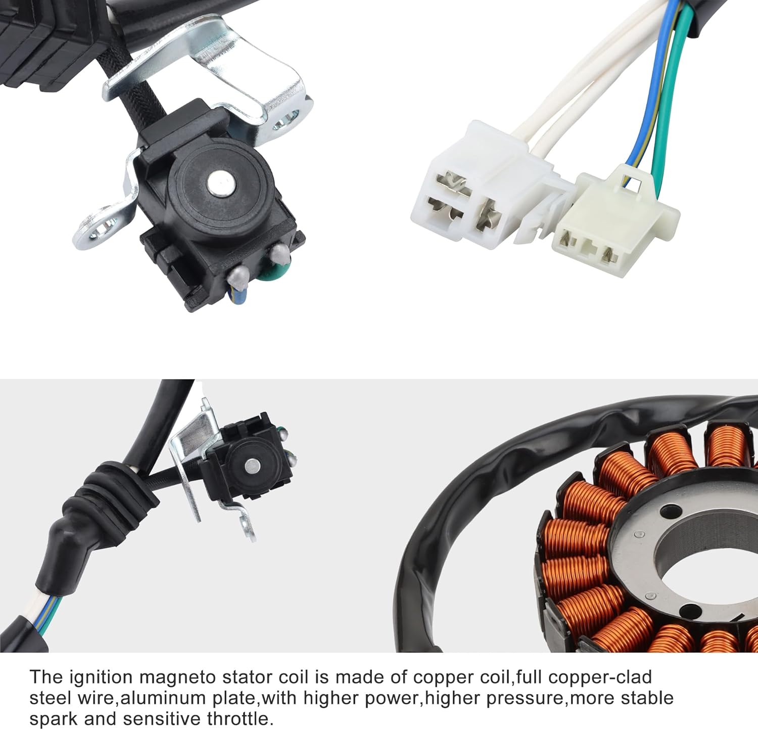 Magneto Stator for Yamaha YZF-R3 2015-2018 & MT-03 2016-2018 | 1WD-H1410-01