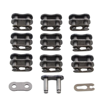 GOOFIT 420 Master Link for Chinese Made 90cc 110cc 125cc 150cc 200cc 250cc ATV Quad 4 Wheeler Scooter Moped Dirt Bike Pack of 10