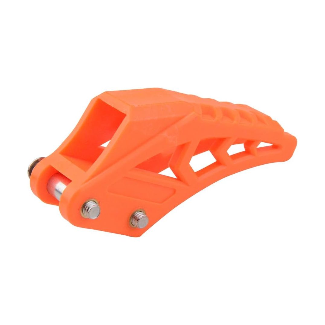 GOOFIT 420# 428# Chain Guide Chain Guard Protector Replacement for CRF 250 R EXC CRF YZF KXF BSE Bosuer Dirt Bike Pit Bike Orange