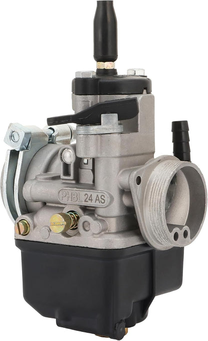 PHBL 24AS Racing Carburetor 24mm for 2-Stroke Scooter, ATV & Dirt Bike