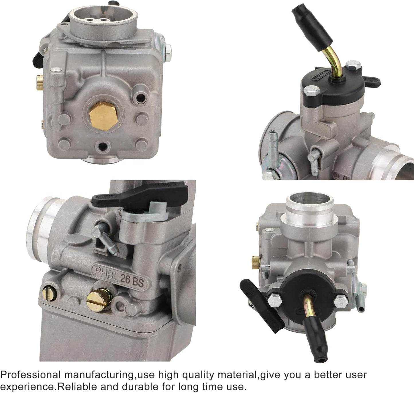 PHBL 26BS Racing Carburetor 26mm for 2-Stroke Scooter, ATV & Dirt Bike