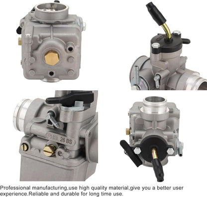 PHBL 26BS Racing Carburetor 26mm for 2-Stroke Scooter, ATV & Dirt Bike
