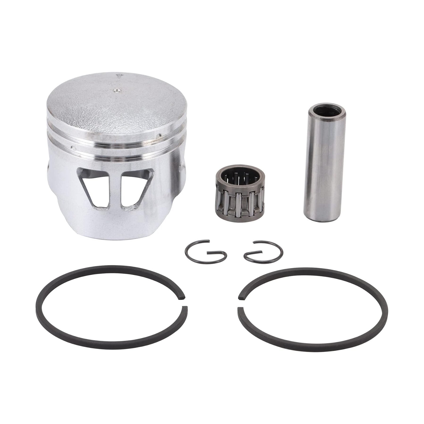 GOOFIT 44mm Piston Kit Assembly Replacement for 2 Stroke 47cc 49cc Zenoah G23LH G2D Goped Sport Liquimatic X-Ped Go-Quad