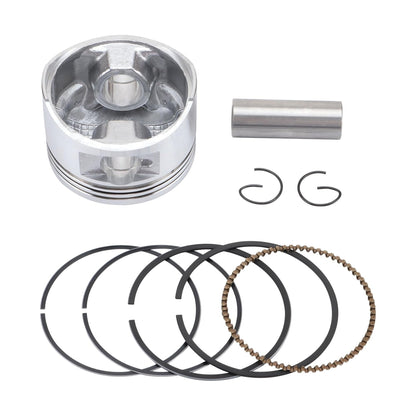 GOOFIT 57.4mm Piston Ring Assembly Kit for GY6 157QMJ ATV Go Kart Moped Scooter